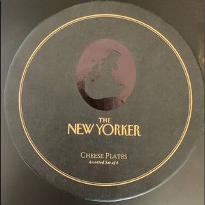 NIB Set of 6 Restoration Hardware New Yorker plate